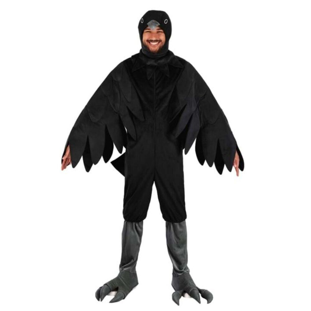 Clever Crow Costume for Adults Crow Halloween Costume Size S Orig. $70